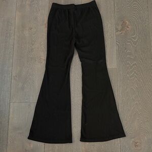 Black Flared Pants